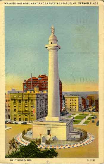 baltimore: washington monument